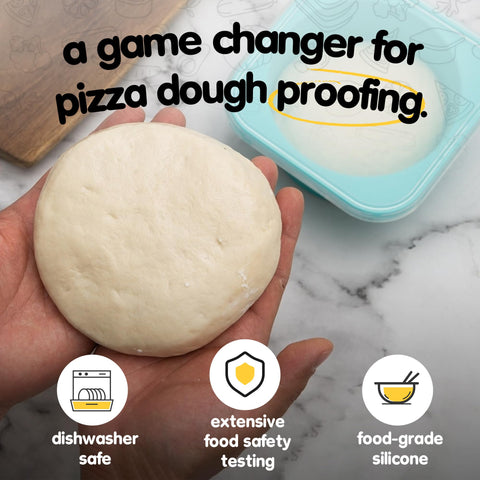 KEVJES dough box with steel-reinforced frame for stable proofing