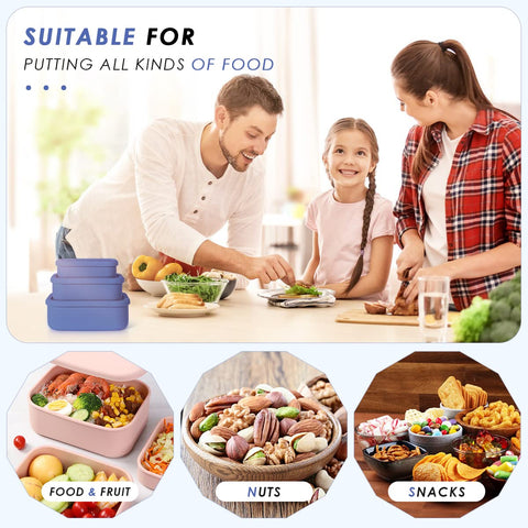 Keweis dishwasher-safe silicone containers after cleaning