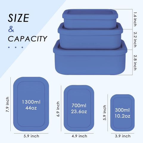 Stackable Keweis containers demonstrating space-saving design