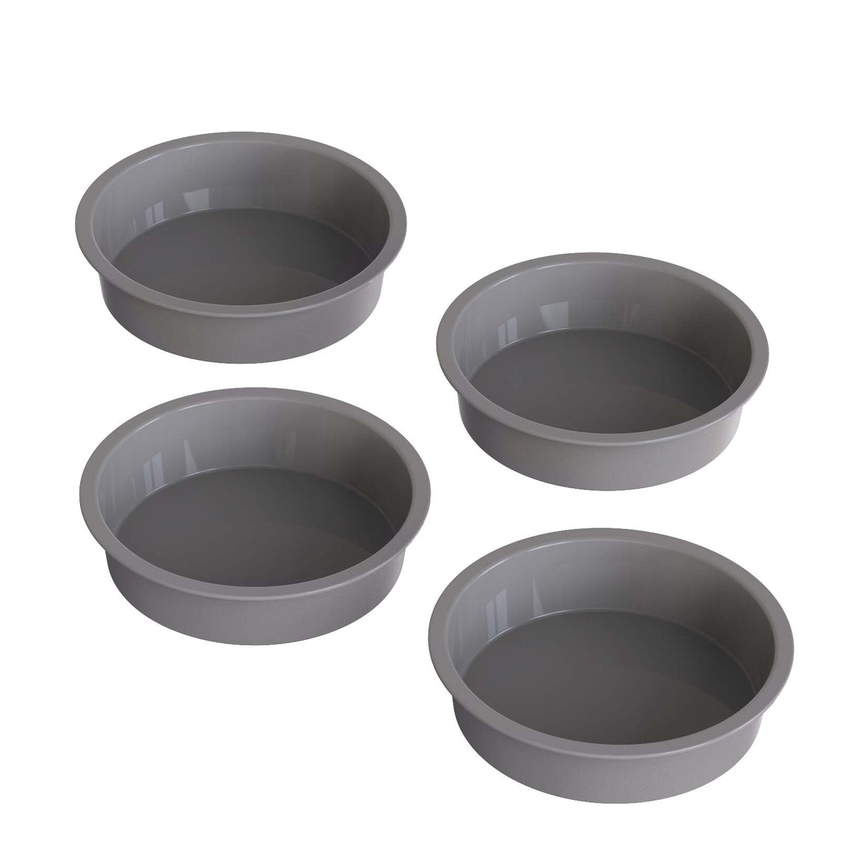 KEYFIVE silicone 5inch cake pan set shown in full collection for small bakes