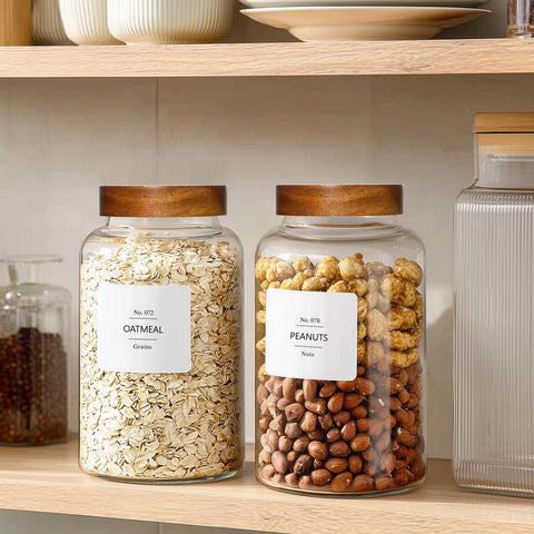 KeyWING jars suit flour, pasta, rice, coffee beans and snacks