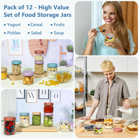 KeyWING snack and spice jar for pantry storage.