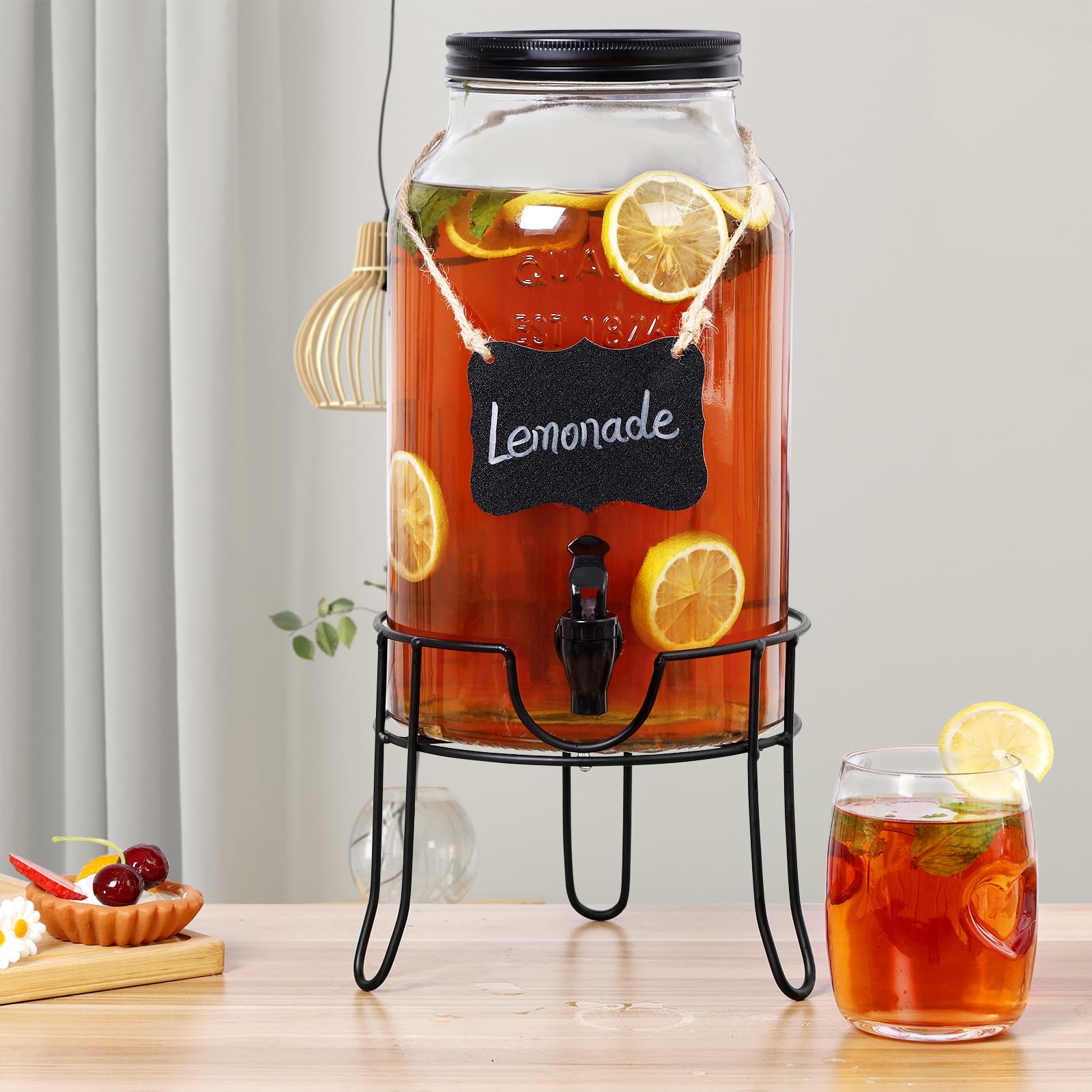 Khlotiko party setup featuring a beverage dispenser for a polished presentation.