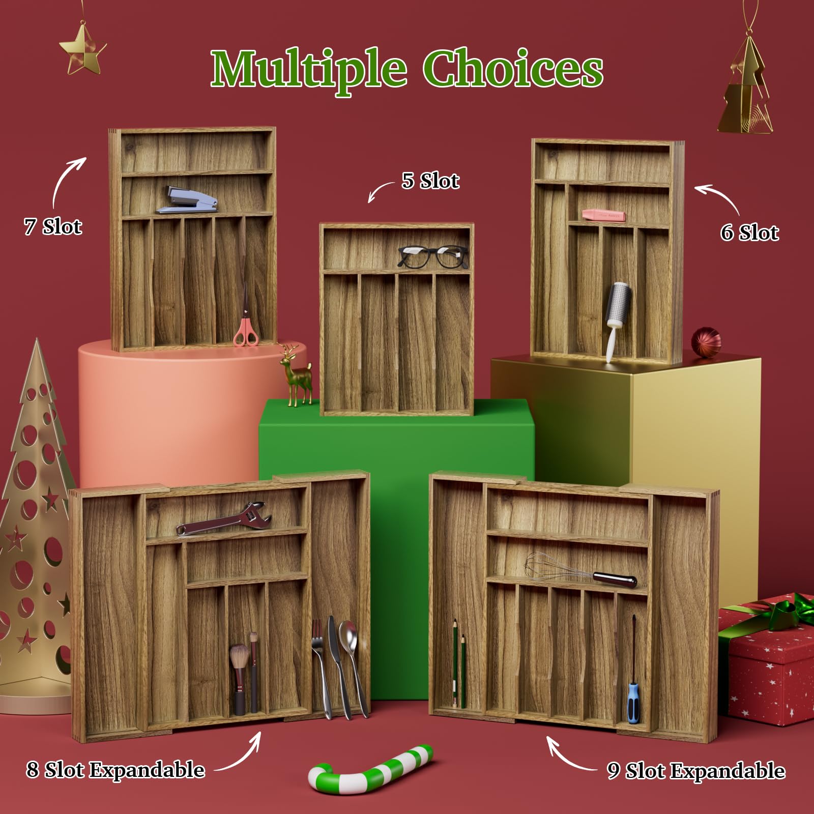 Kiasthome gift-ready kitchen organizer for stylish gifting.