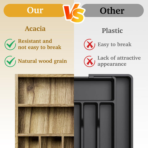 Easy to clean and resists wear better than plastic alternatives.