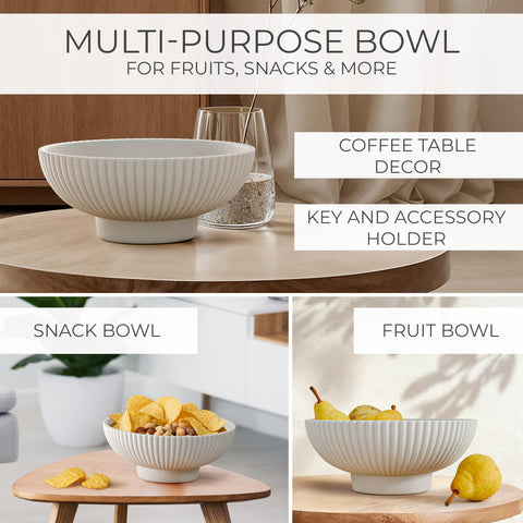 KIBAGA durable food-safe concrete bowl supports everyday use with style