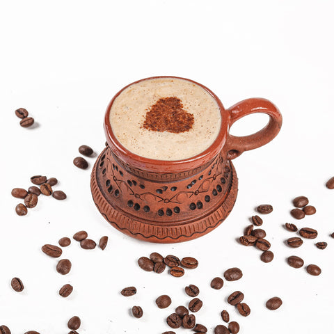 KIBS Nordic coffee mug ceramic with a warm, rustic look