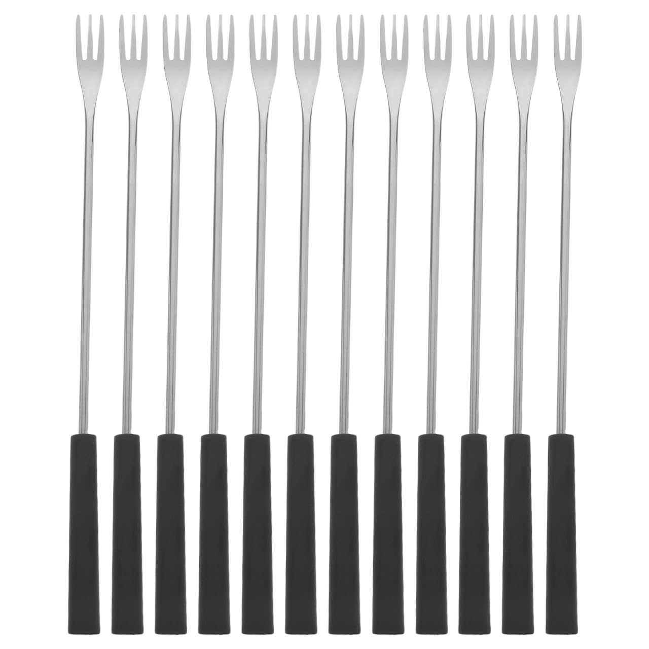 Kichvoe 12Pcs fondue forks with long handles for safe chocolate dipping