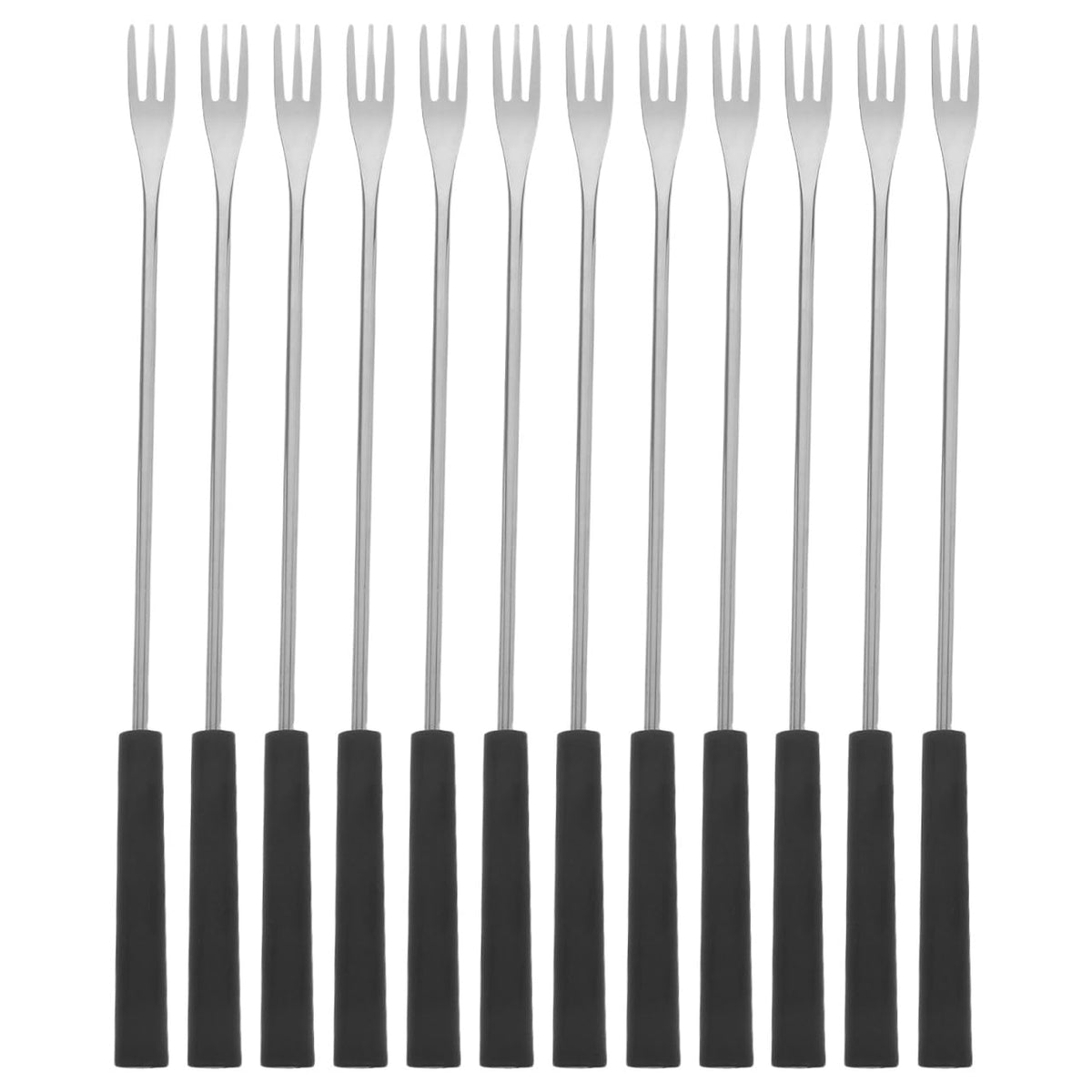 Kichvoe 12Pcs fondue forks with long handles for safe chocolate dipping