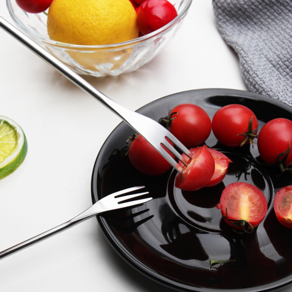 Kichvoe chocolate fondue forks in black for elegant dipping experiences