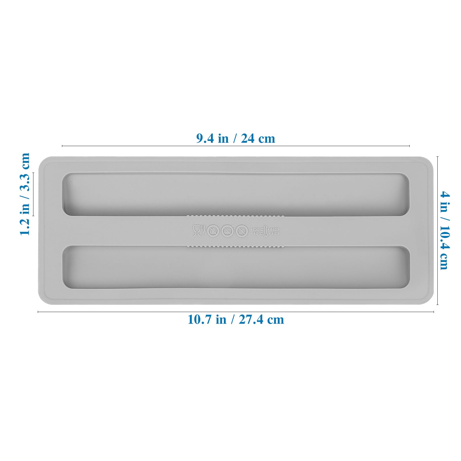Kichvoe silicone toaster lid protects the appliance from spills.