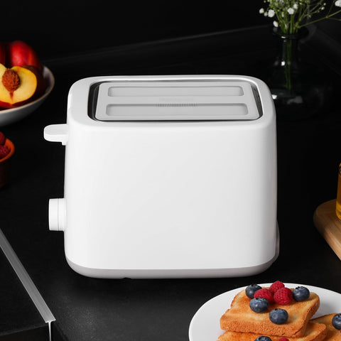 Kichvoe 2-slice toaster cover fits most models and reduces fingerprint marks.