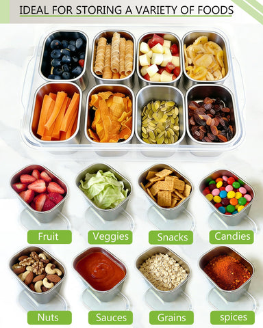 Kidinit Snackle Box veggie tray setup for fresh produce