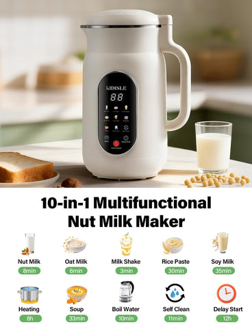KIDISLE 10-in-1 soup maker shown as versatile all-in-one appliance