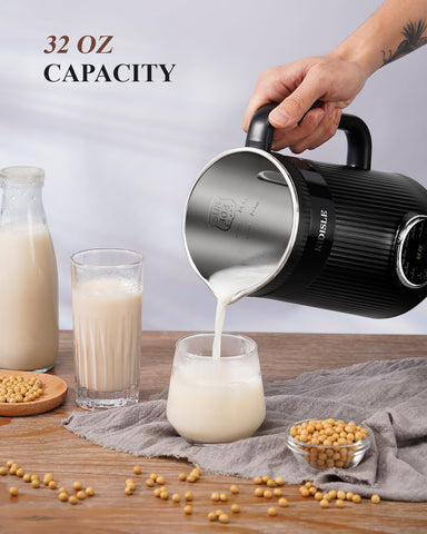 KIDISLE 32oz almond milk mode for fresh homemade almond milk