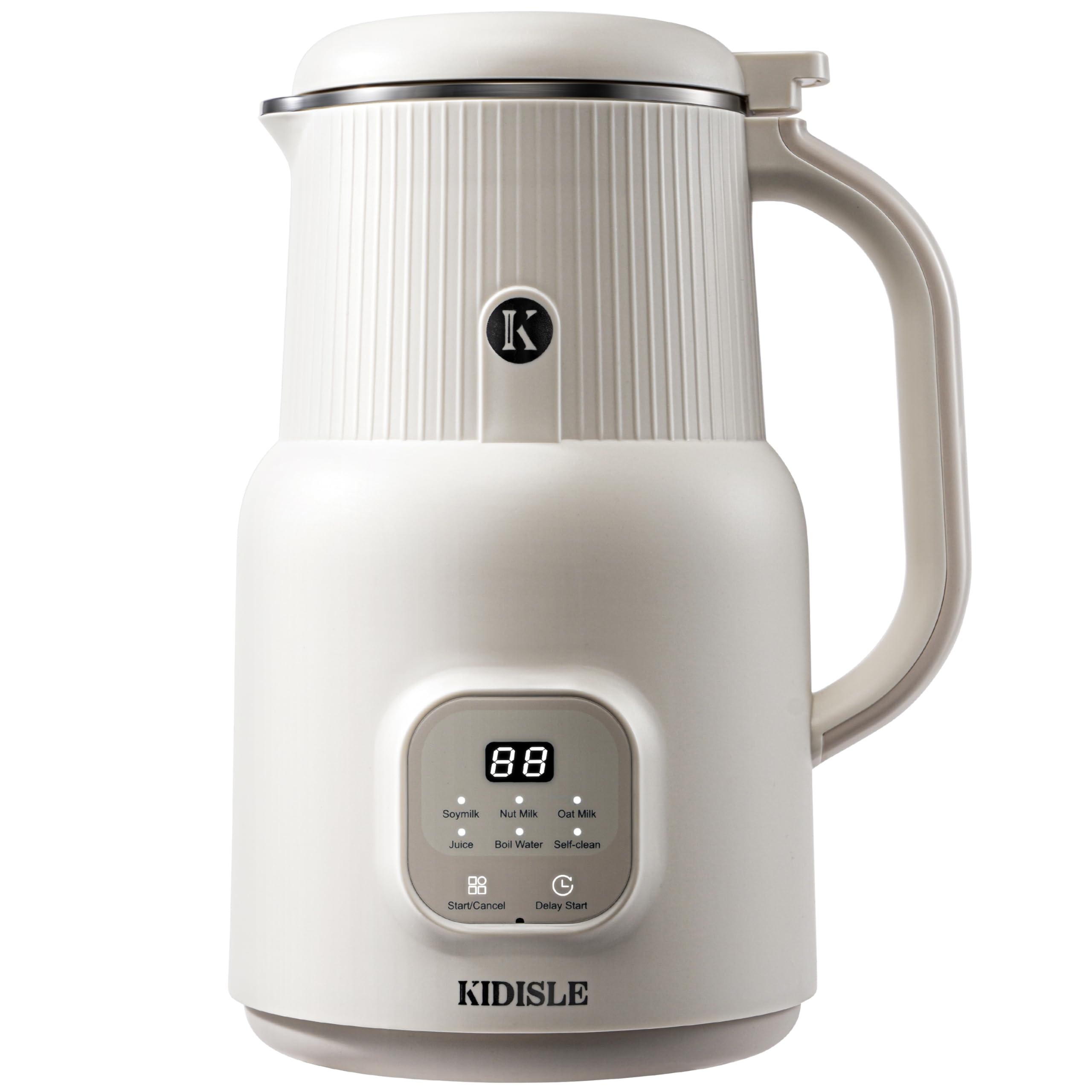 KIDISLE 20oz nut milk maker front view for quick, fresh plant-based drinks.