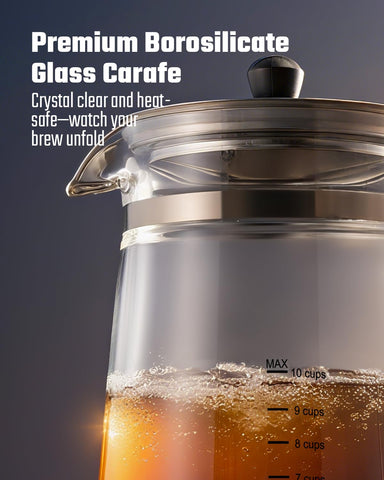 KIDISLE percolator reusable stainless steel filter reduces waste and cost.