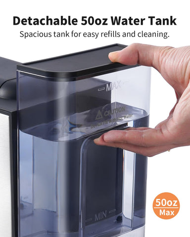 Kidisle reusable filter keeps coffee simple and eco-friendly.