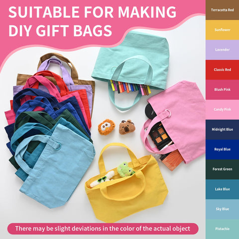 KIDJFGG durable, colorfast totes maintain shape after washing and wear.