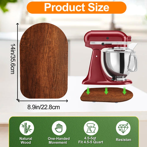 KIDOT natural wood sliding pad with a smooth surface for lasting durability.
