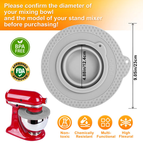 KIDOT splash guard keeps counters clean by preventing splatter.