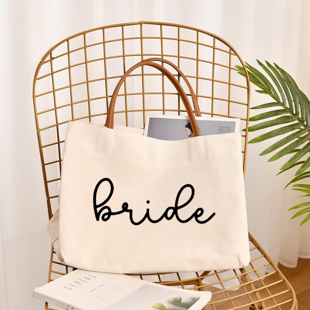 Kifasyo Bride Tote Bag inside pocket keeps phone organized during events.
