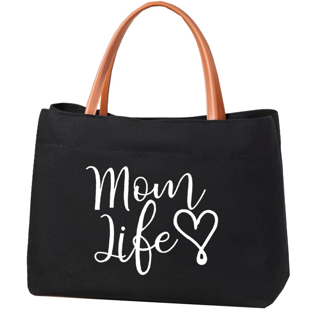 Kifasyo Mom Mama Bag in white canvas shows durable, easy-care material for daily use.