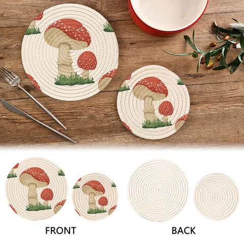 Kigai boho farmhouse design trivet adds warm style to kitchen counters.