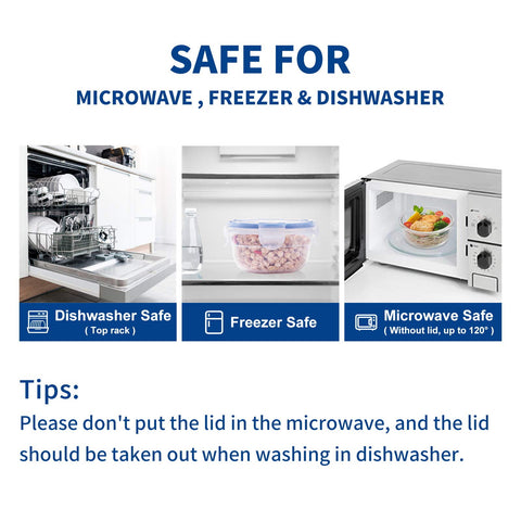 KIGI microwave, freezer, and dishwasher safe bowls for versatile kitchen use.