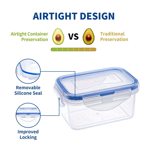KIGI stackable design saves fridge space and simplifies organization.
