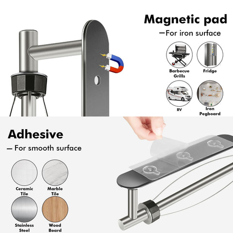 KIHOGEM horizontal and vertical mounting demonstrates versatile placement options