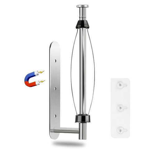 KIHOGEM magnetic paper towel holder wall mount with strong magnet base for quick access