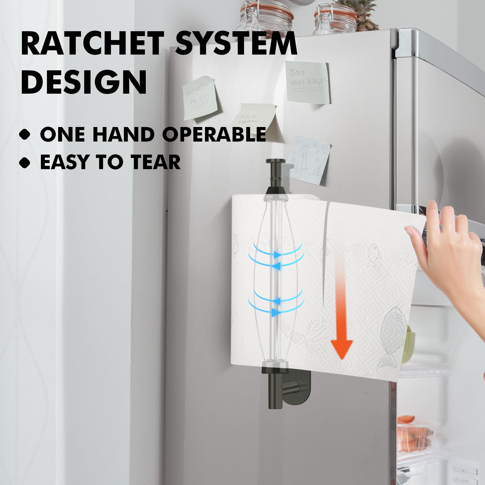 KIHOGEM strong magnet pad holds towels securely