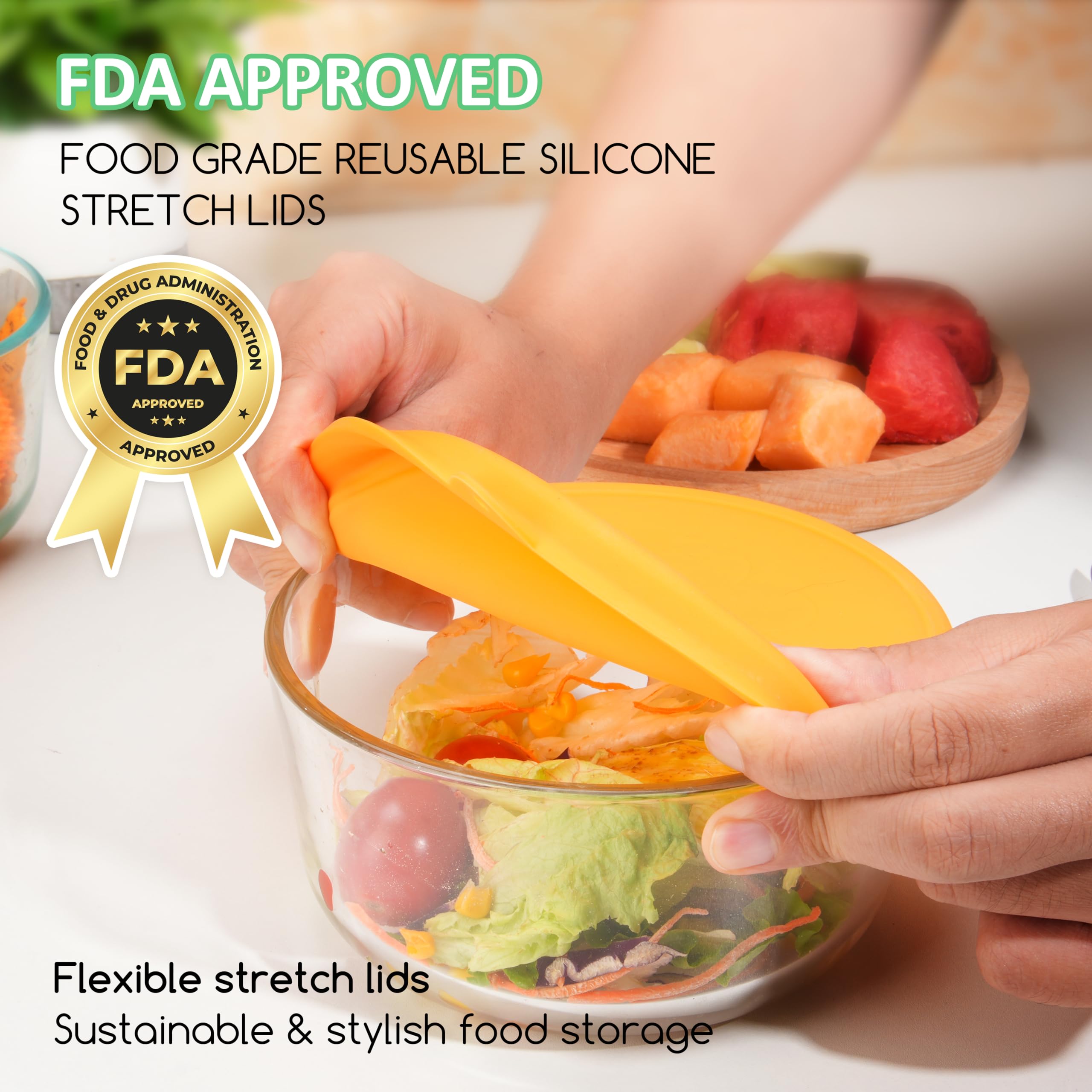Kiicii silicone lid is freezer-safe for cold storage versatility