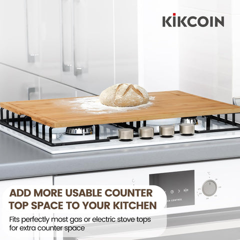 Kikcoin bamboo cutting board oil maintenance to preserve natural finish