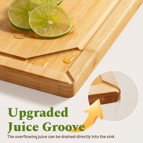 Kikcoin cutting boards used as serving boards for party platters.