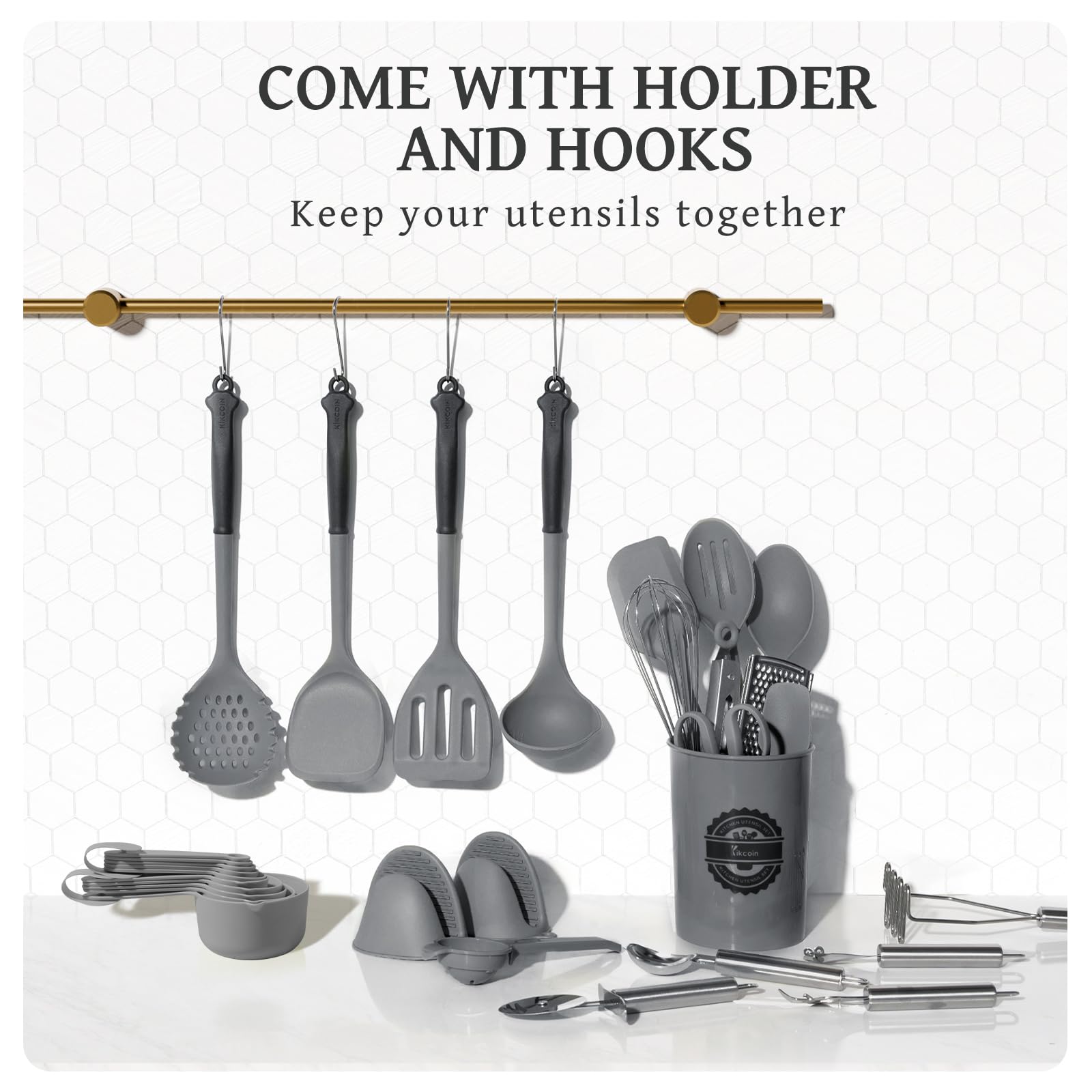 Kikcoin color-block design adds style while cooking with confidence