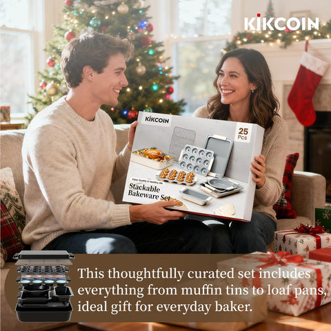 Kikcoin complete baking collection shown as a versatile home bake set.