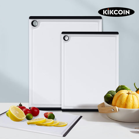 Kikcoin cutting board is dishwasher-safe and easy to clean after use.