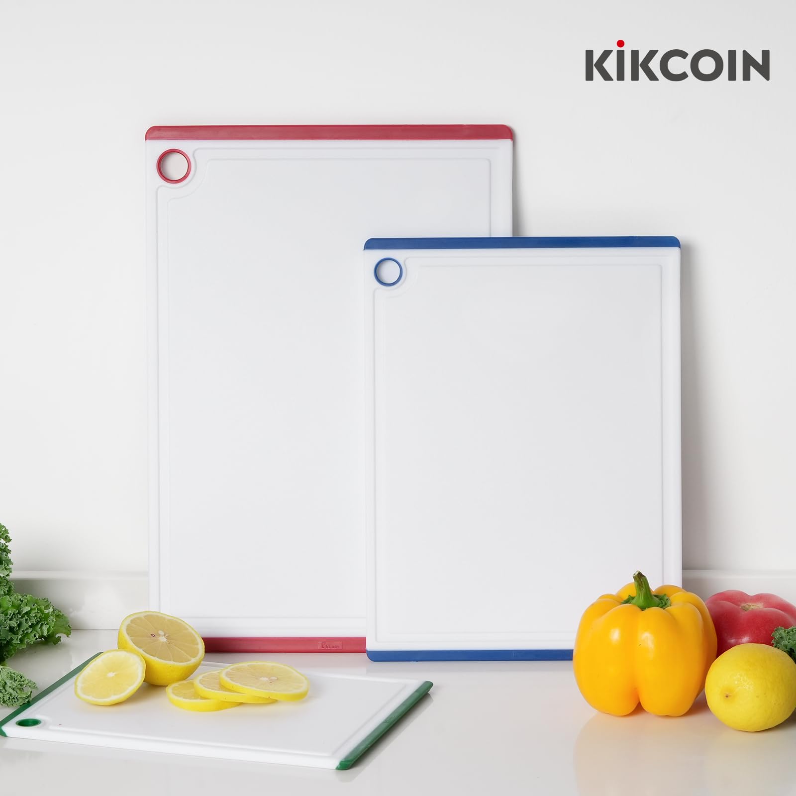 Kikcoin dishwasher-safe cutting board easy to clean and maintain