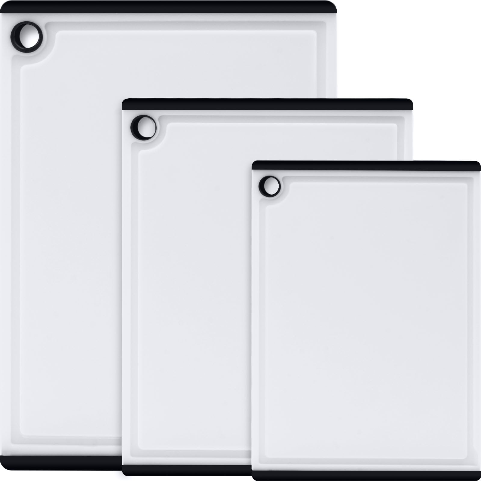 Kikcoin large cutting board 15x10 provides ample space for carving and prep.