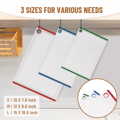 Kikcoin medium cutting board perfect for vegetables and precise prep