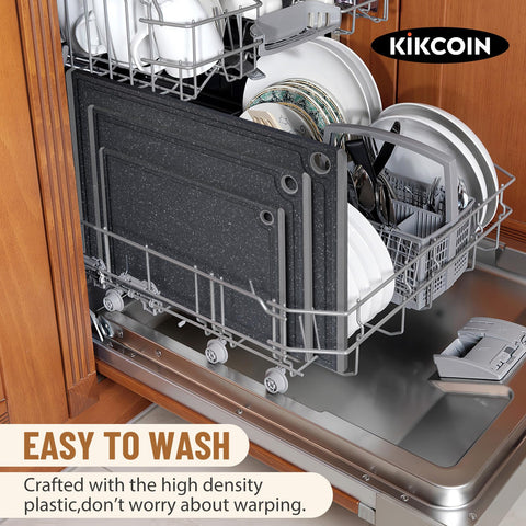 Kikcoin juice groove design catches liquids during meat prep