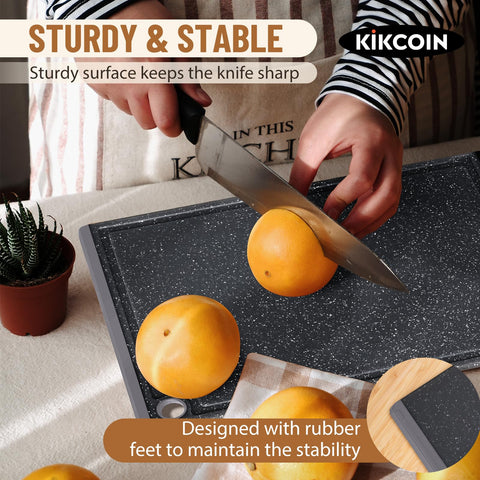Kikcoin small cutting board ideal for fruit prep and quick cleanup