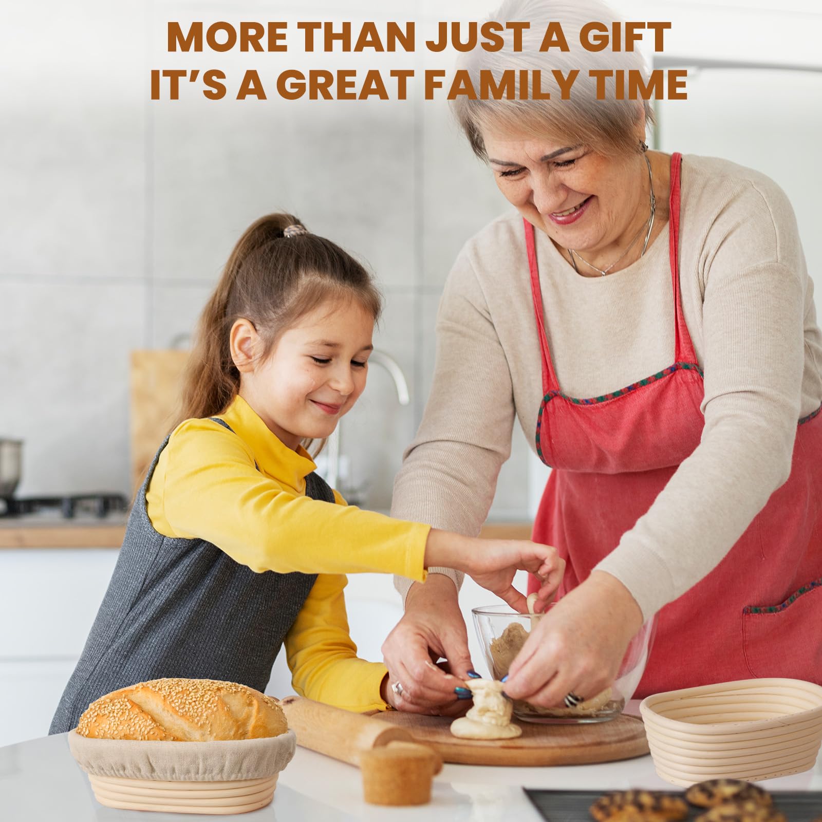 Kikcoin family baking activity promotes shared learning and delicious results.