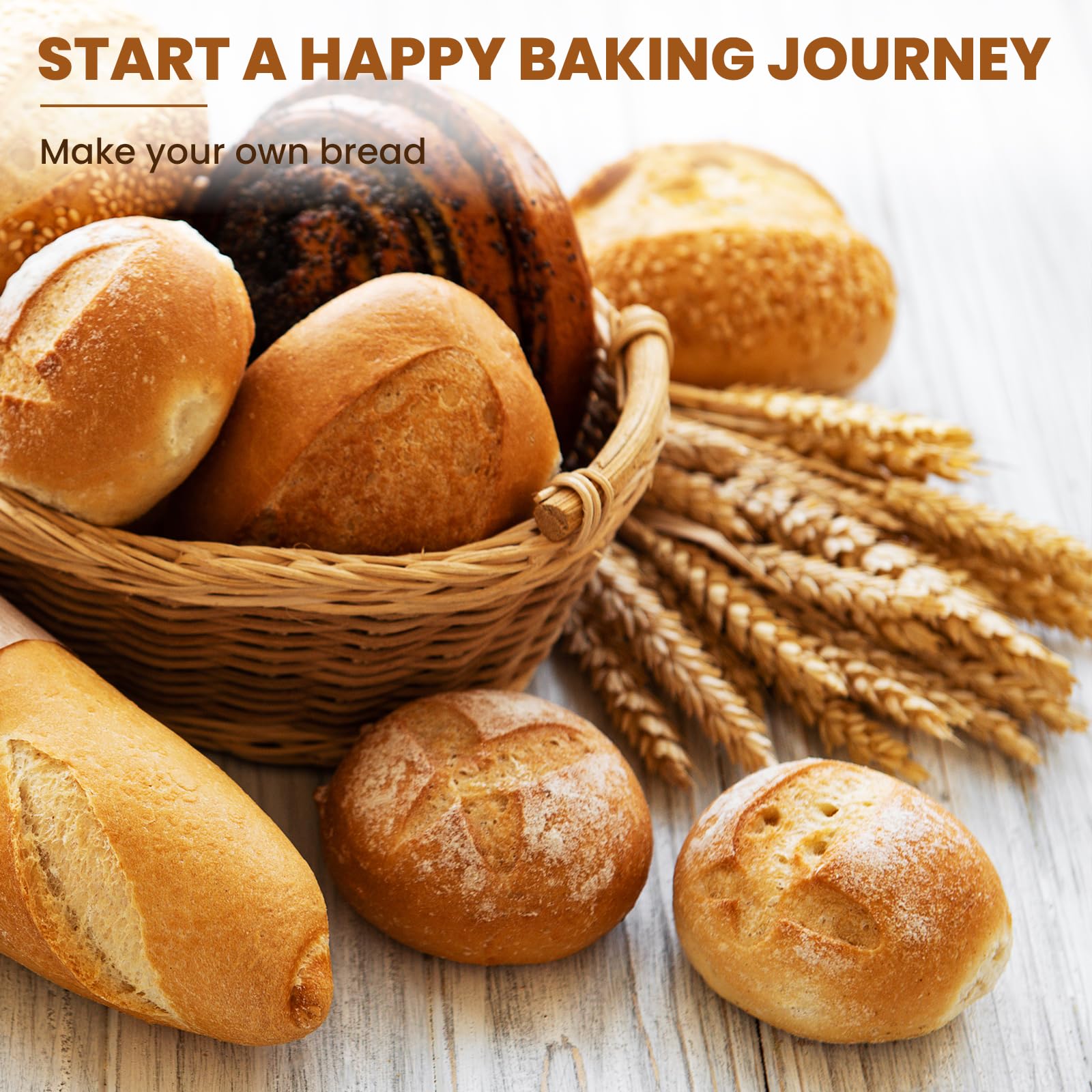 Kikcoin gift box packaging makes a ready-to-gift baking kit.