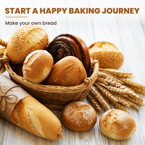 Kikcoin gift-ready bread making kit ideal for beginners or experienced bakers.