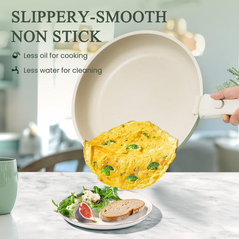 Kikcoin induction-compatible cookware base heats evenly on all stovetops