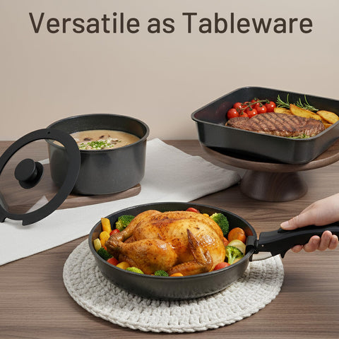 Kikcoin stainless-steel steamer inserts promote healthier steaming and quick prep.