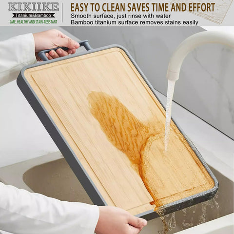 KIKIIKE handle with silicone wrap provides secure grip and stability.